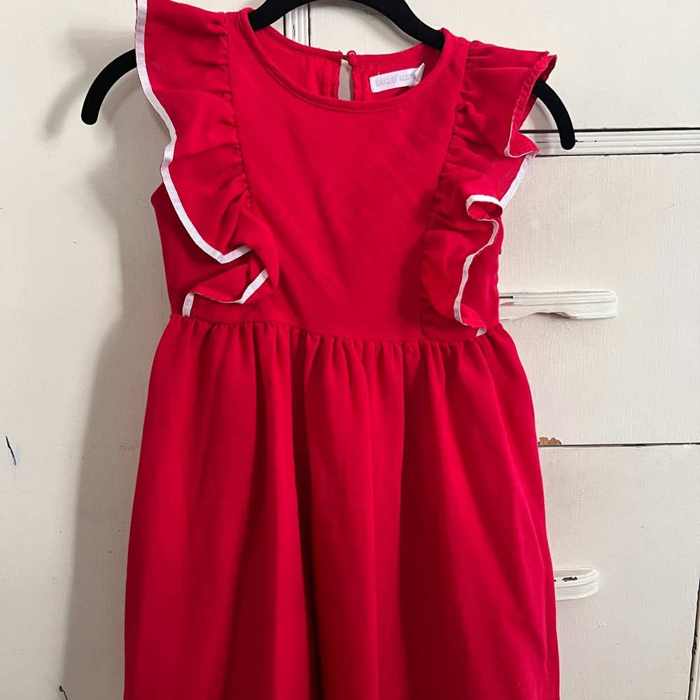 Girls Red Dress